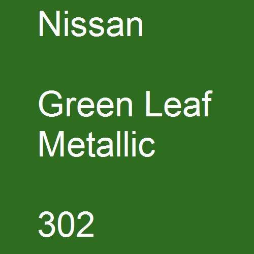 Nissan, Green Leaf Metallic, 302.